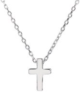 BEALIO 09437 Silver Necklace Cross, 40+5cm (Ag 925/1000; approx. 2.07g) - Necklace