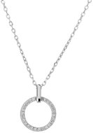 BEALIO 12399 Silver Necklace Shiny Circle, 40+3cm (Ag 925/1000; approx. 1.77g) - Necklace