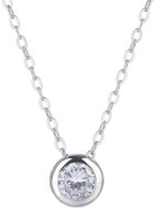 BEALIO 11058 Silver Necklace Sparkling Circle, 40+5 cm (Ag 925/1000; ? 2.02g) - Necklace