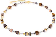 COEUR DE LION Cube Duet Earth Gold 3019/10-1100 - Necklace