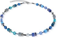 COEUR DE LION GeoCUBE Iconic Azure Spirit Silver 2838/10-0729 - Necklace