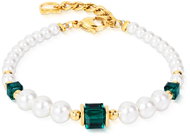 COEUR DE LION Cocktail Pearls Emerald 2110/30-0521 - Bracelet
