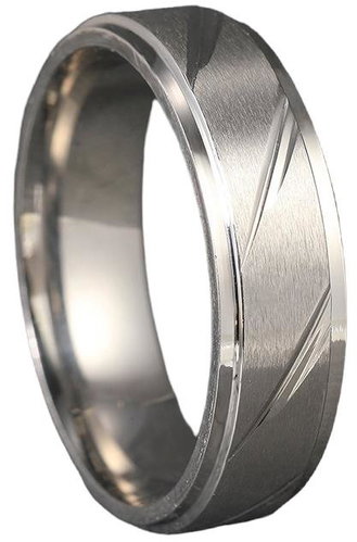 STYLE4 Prsten Floyd, stříbrná ocel - Ring - Main image