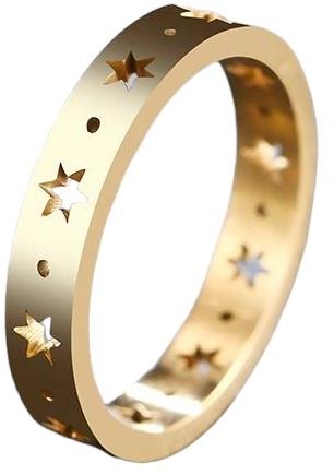 STYLE4 Ring Blair, golden steel, 57 - Ring - Main image