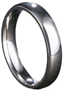 STYLE4 Power ring, silver steel, 53 - Ring - Main image