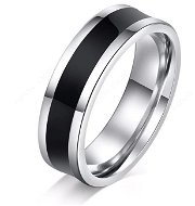 STYLE4 Prsten Black, stříbrná ocel - Ring
