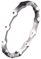 STYLE4 Prsten Round, stříbrná ocel - Ring