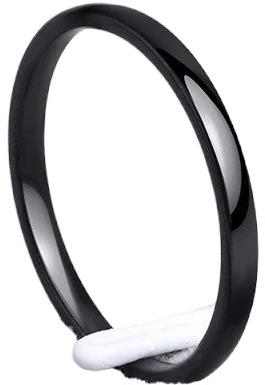 STYLE4 Ring Amac, black steel, 62 - Ring - Main image