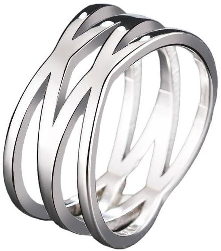STYLE4 Ring Road, silver steel, 50 - Ring - Main image