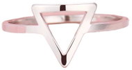 STYLE4 Ring with triangle, silver steel, 50 - Ring
