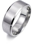 STYLE4 Ring Massive, silver steel, 62 - Ring