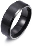 STYLE4 Prsten Massive, černá ocel - Prsten