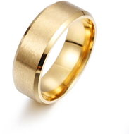 STYLE4 Ring Massive, golden steel, 53 - Ring