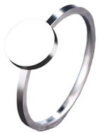 STYLE4 Ring with wheel, silver steel, 50 - Ring
