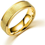STYLE4 Glitter ring Glamour, golden steel, 50 - Ring