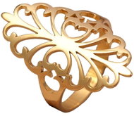 STYLE4 Ring Viola, golden steel, 50 - Ring