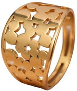 STYLE4 Ring Andreana, golden steel, 53 - Ring