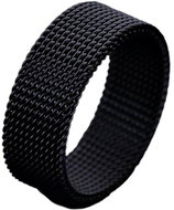 STYLE4 Ring Milan stroke, black steel, 59-60 - Ring