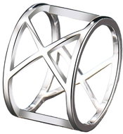 STYLE4 Sorrento ring, silver steel, 62 - Ring