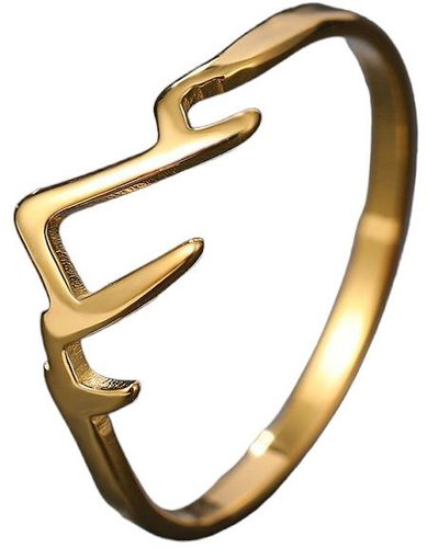 STYLE4 Ring Mountains, golden steel, 62 - Ring - Main image