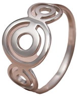 STYLE4 Prsten Raquel, stříbrná ocel, 53 - Ring