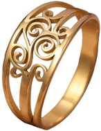 STYLE4 Ring Toledo, golden steel, 50 - Ring