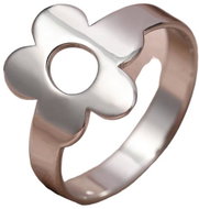 STYLE4 Ring Flower, silver steel, 53 - Ring
