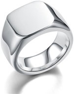 STYLE4 Prsten Oslo, stříbrná ocel - Ring