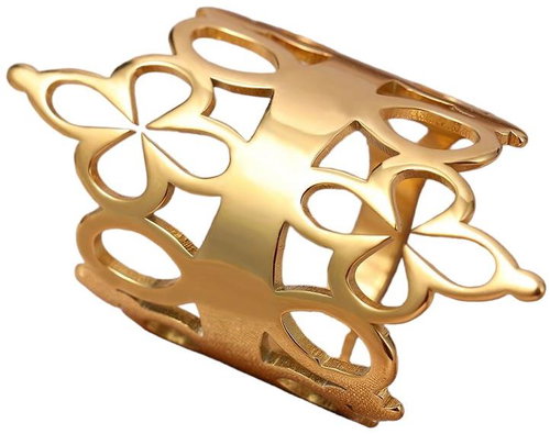 STYLE4 Ring Carmen, golden steel, 57 - Ring - Main image