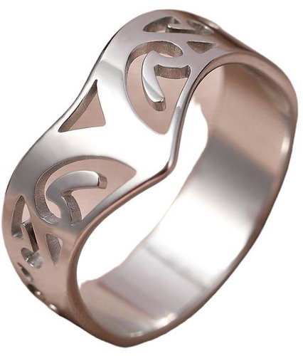 STYLE4 Ring Vegas, silver steel, 62 - Ring - Main image