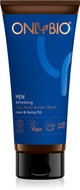 OnlyBio Pánský osvěžující mycí gel na obličej, tělo i vlasy 200 ml - Shower Gel