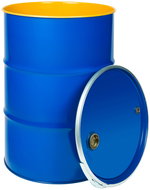 Beczkopl Ocelový sud OH 212 l, odnímatelné víko s 2 a 3/4 zátkami, modře lakovaný interiér - Sud