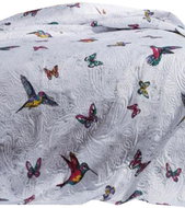 Spandex Bedspread 220 cm × 240 cm - Hattie 01 White/mix - Bed Cover