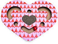 Beeztees Škrabadlo pro kočky Love 40 × 30 cm - Hračka pro kočky