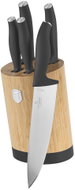 BerlingerHaus Antracit Collection Knife set with stand BAMBOO 6 pcs - Knife Set