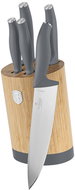 BerlingerHaus Aspen Collection round Knife set with round stand BAMBOO 6 pcs - Knife Set