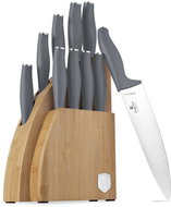 BerlingerHaus Aspen Collection Knife set with stand BAMBOO 10 pcs - Knife Set