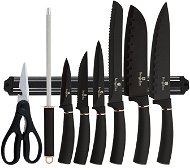 BerlingerHaus Black Rose Collection 7-piece Knife Set with stand - Knife Set