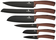 BerlingerHaus Forest Line Ebony Rosewood 8-piece Knife Set - Knife Set
