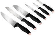 BerlingerHaus Black Rose Collection Knife set with gift box 7 pcs - Knife Set
