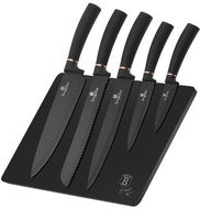 Sada nožů BerlingerHaus Sada nožů s magnetickým stojanem Black Rose Collection 6ks BH-2407 - Sada nožů