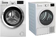 BEKO DS 7433 CSRX + BEKO WMY 71283 LMB3 - Washer Dryer Set