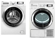 BEKO DPY 8506 GXB1 + BEKO WMY 71243 CS PTLMB1 - Washer Dryer Set
