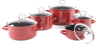 BELIS Set Standard - Bordo, 5-part - Cookware Set