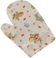BELLATEX Handkerchief EMA 28 × 18 cm 66/553, Easter eggs - Oven Mitt