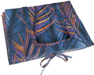 BELLATEX Recliner cushion 4223/581 55 × 195 cm, feather, dark blue - Cushion