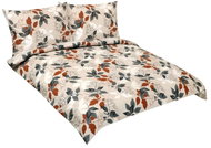 BELLATEX Linen cotton F 90/807 autumn leaves 1 piece 240 × 200, 2 pieces 70 × 90 - Bed Linen