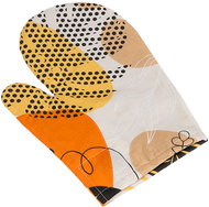 Bellatex Handkerchief Adela 28 × 18 cm 66/233 pebbles orange - Oven Mitt
