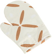 Bellatex Handkerchief Adéla 28 × 18 cm 66/239 crosses brown - Oven Mitt