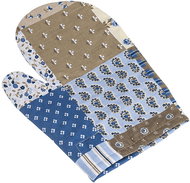 Bellatex Handkerchief Adele 28 × 18 cm 66/240 patchwork blue - Oven Mitt